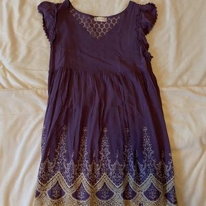 Purple and Lace ALTAR'D STATE Dress